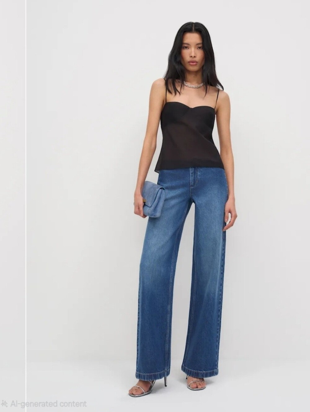 Reformation Talissa Low Rise Wide Leg Jeans Size 26 NWT $228